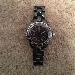 Isaac Mizrahi Live! Ceramic Watch